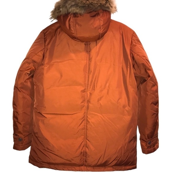 Cole Haan Down Filled Anorak 100% Raccoon Fur Removable Hood Parka Coat … - Picture 2 of 14